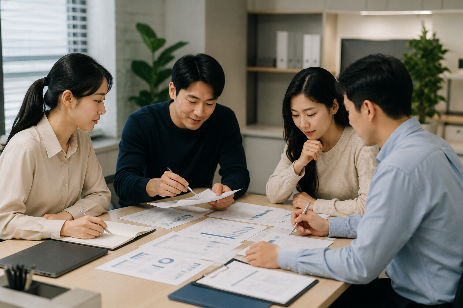 교육 운영팀 수강 문의 사례 사진